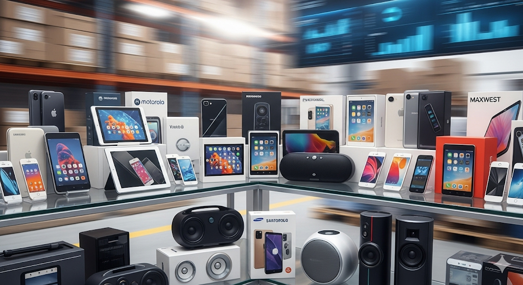 Assorted wholesale smartphones and tablets